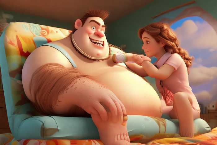 打针绘本故事 - 大个子打针绘本故事