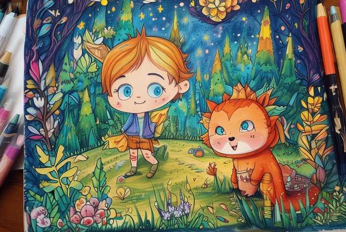 彩铅作品绘本故事(彩铅作品绘本故事内容) 彩铅作品绘本故事(彩铅作品绘本故事内容)