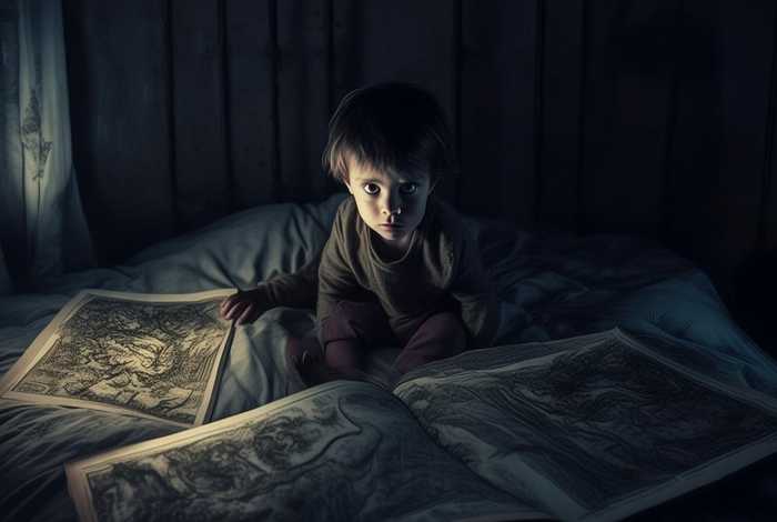 儿童黑暗故事，黑暗的睡前故事