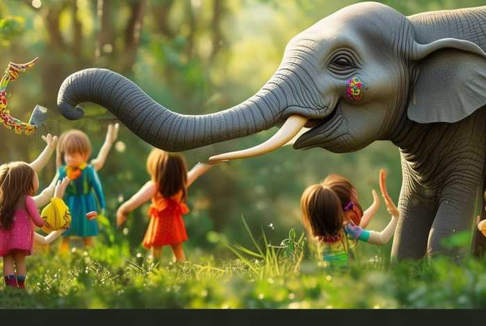 大象的鼻子儿童故事，大象的鼻子幼儿故事