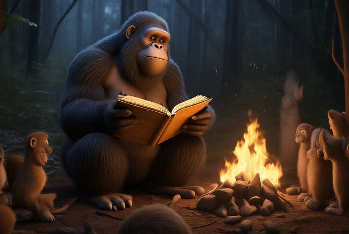 大猩猩的睡前故事文字版 - 大猩猩的睡前故事文字版在线听