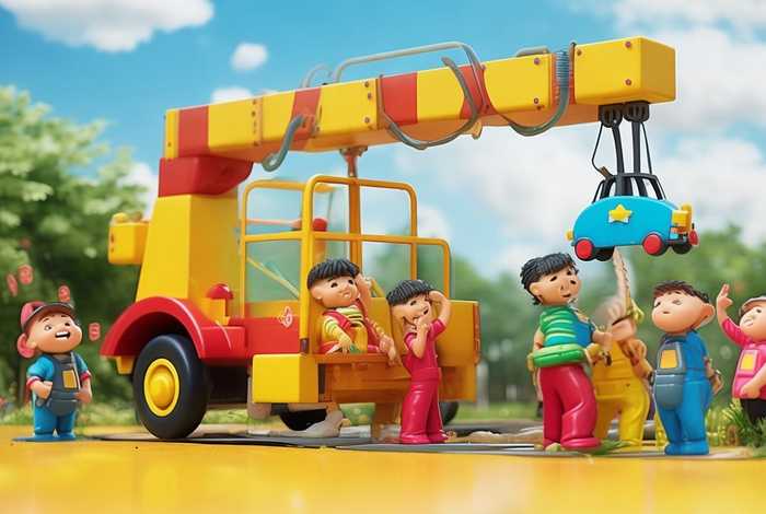 吊车儿童小故事，幼儿小吊车故事文字