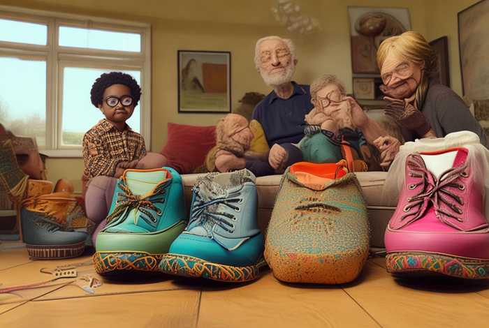 大皮鞋像小船儿歌；大皮鞋像小船,爸爸穿我也穿