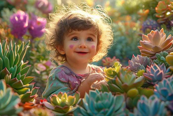 多肉小朋友的故事；多肉小朋友的故事大全