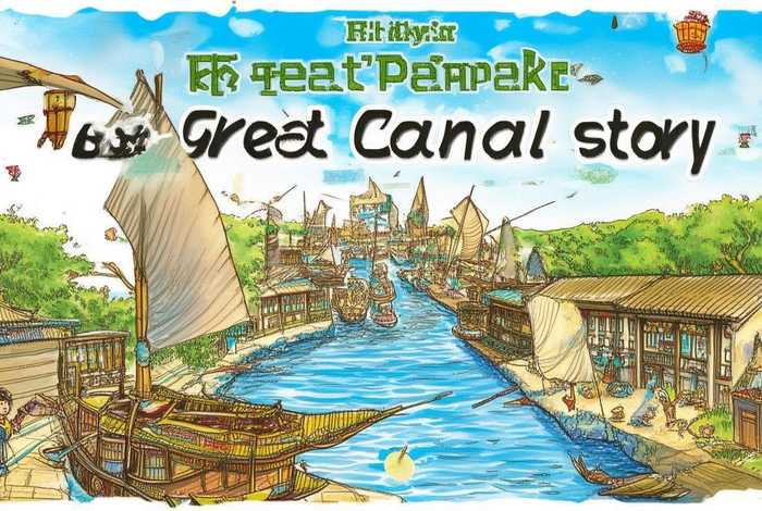 大运河故事儿童（大运河的故事手抄报）