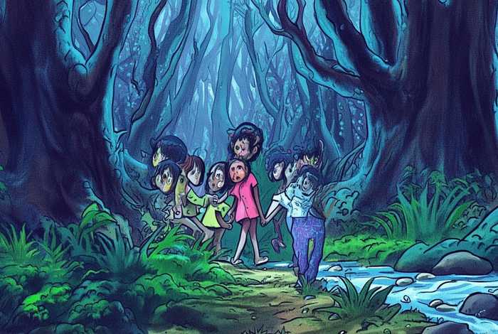 儿童鬼故事之森林迷路,幼儿园故事迷路的森林 儿童鬼故事之森林迷路,幼儿园故事迷路的森林