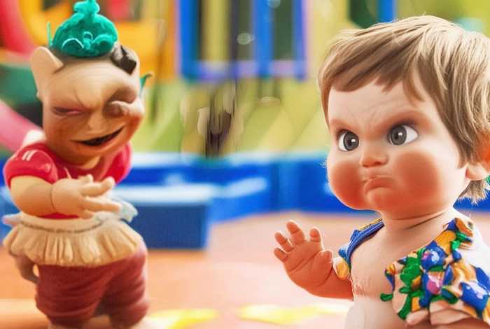 打了就要打回去儿童故事 - 要打就打儿臣