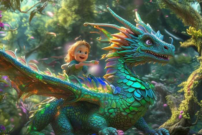 儿童龙的传说故事；幼儿故事龙的传说