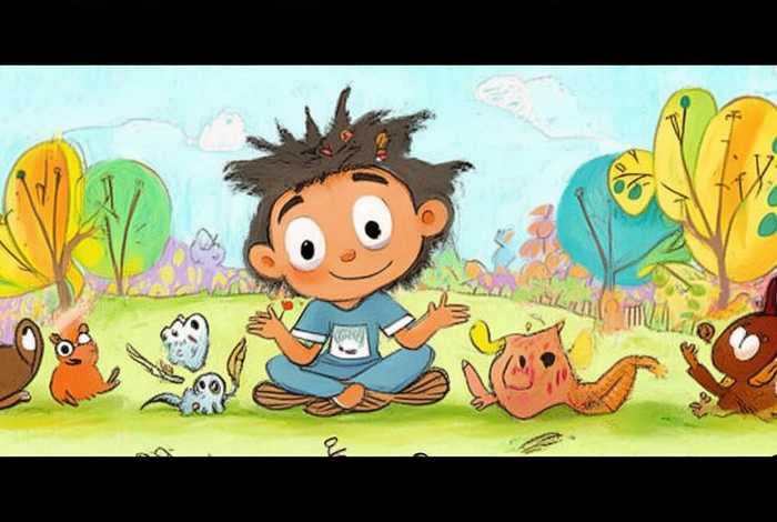 儿童讲故事简短小故事 简笔画，小孩讲故事简笔画