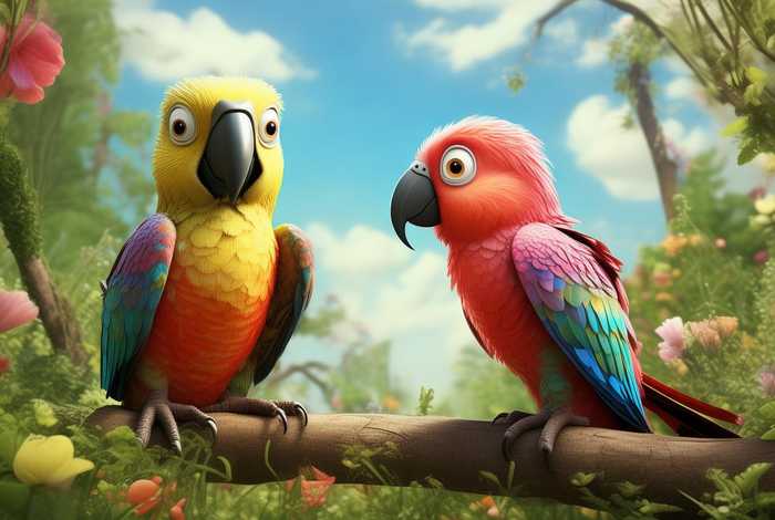 儿童讲鹦鹉的故事视频（鹦鹉的幼儿故事）