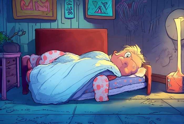 儿童赖床绘本故事 赖床的绘本