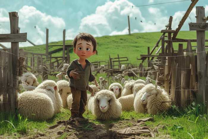 大班儿童故事亡羊补牢，大班成语故事亡羊补牢