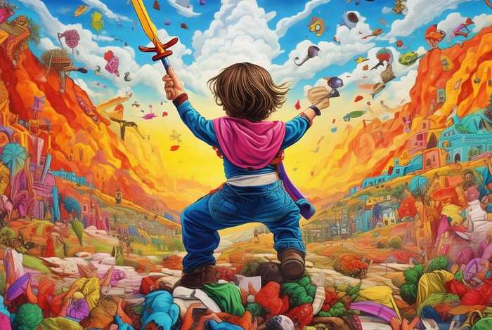 儿童革命英雄图文，儿童革命英雄图文图片