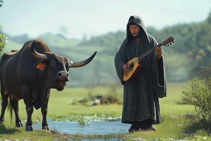 对牛弹琴相同的故事、对牛弹琴相似的成语故事