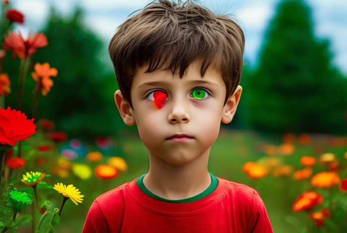 儿童道尔顿故事 - 道尔顿的故事红绿色盲