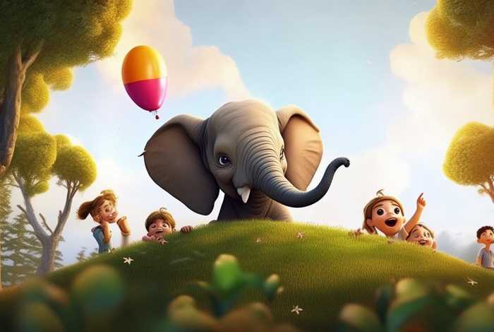 大象的鼻子为什么那么长儿童故事；故事大象的鼻子为什么这么长