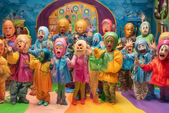 儿童语言表演素材（儿童语言表演素材图片）