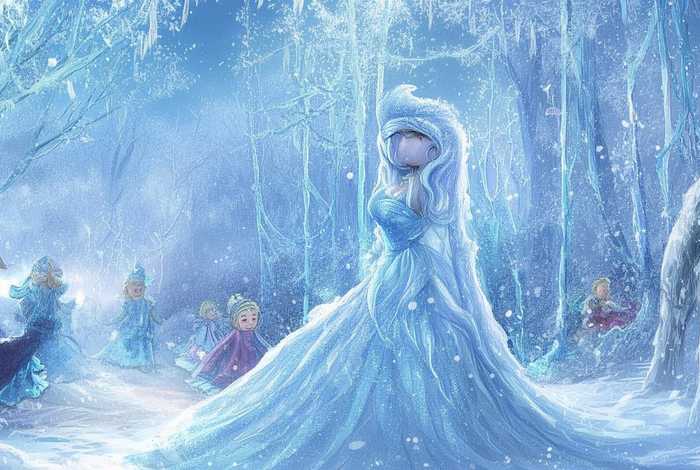 冰雪女王儿童故事人物 冰雪女王的故事动画片