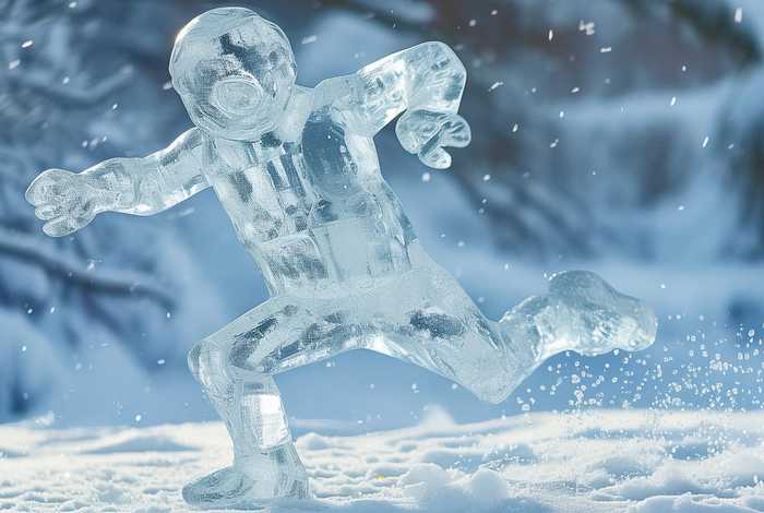 动画故事会 动画故事会跑的冰雕