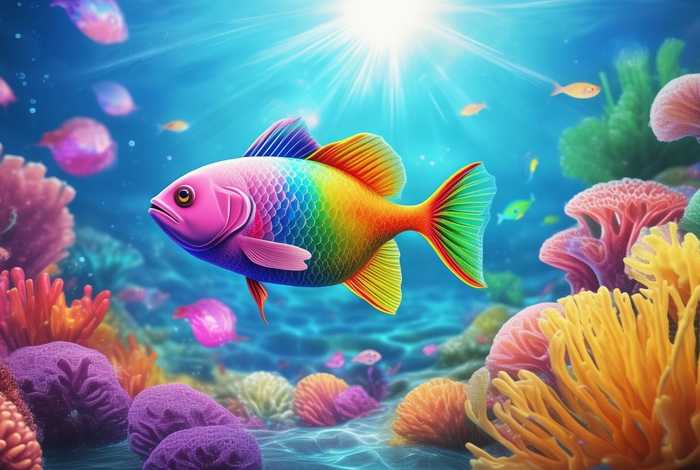 彩虹鱼儿童故事；彩虹鱼幼儿故事