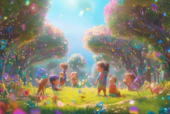 宝石森林儿童故事；宝石森林幼儿园大班教案