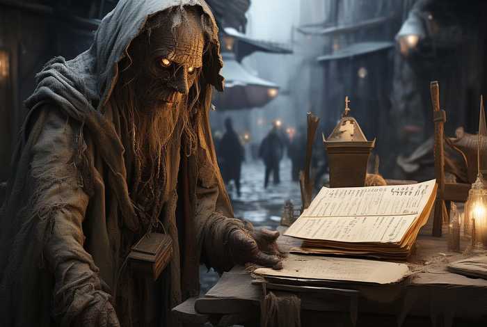 出售智慧的故事 - 出卖智慧的疯子的故事