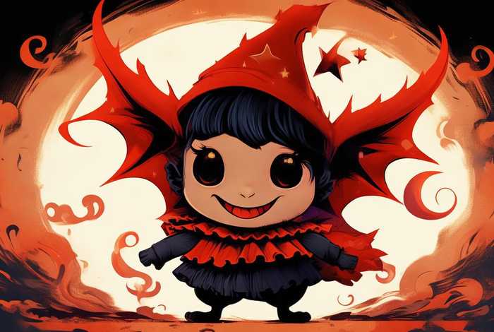 恶魔绘本、绘本小恶魔 恶魔绘本、绘本小恶魔