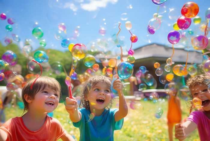 吹泡泡儿童画教案（幼儿绘画吹泡泡教案）