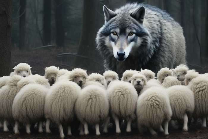 大灰狼和小羊们的故事 - 大灰狼和小羊们的故事内容