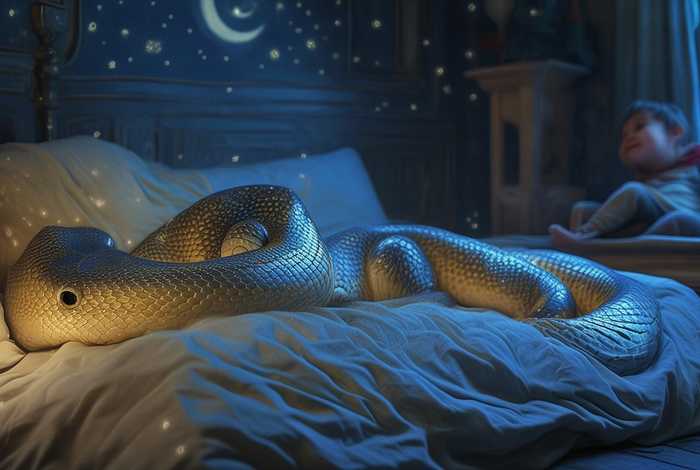 大蟒蛇儿童睡前故事、蟒蛇的睡前故事