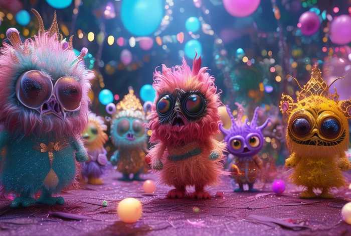 宝宝巴士怪物；宝宝巴士怪物化妆舞会