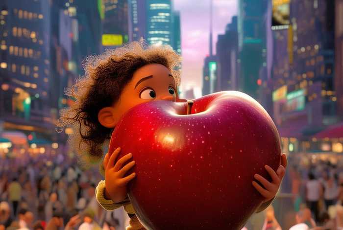大苹果的故事主要内容；大苹果绘本故事内容