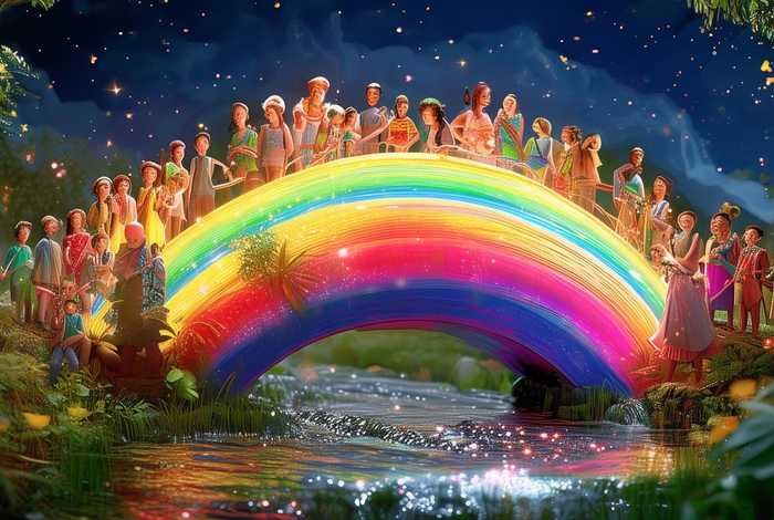 彩虹儿童故事；彩虹故事 在线收听