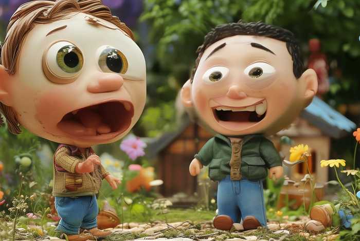 大头儿童故事、大头故事大头儿子小头爸爸