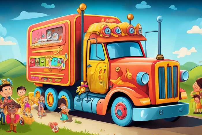 大货车儿童故事文字版 大货车的故事幼儿故事文字