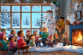 冬天的故事大班教案 - 冬天的故事大班教案反思