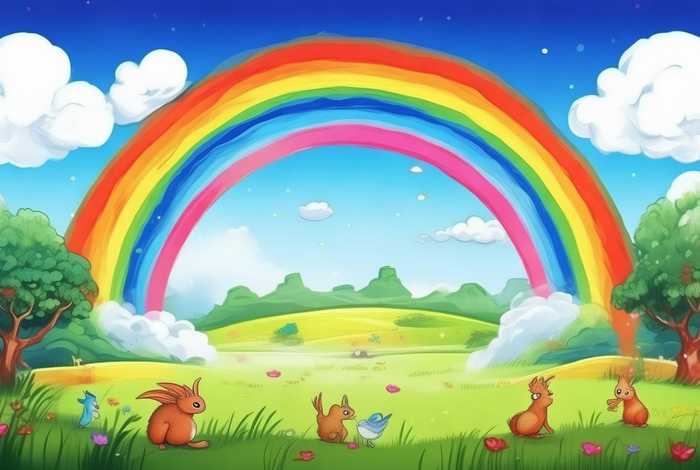 彩虹的故事绘本、关于彩虹的绘本故事