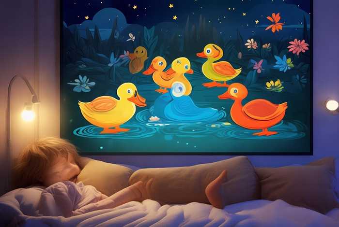 宝宝睡前故事数鸭子、有关数鸭子的睡前故事