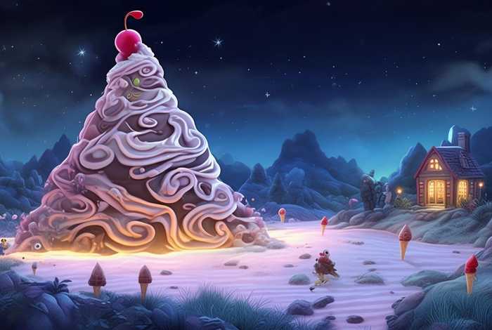 冰淇淋故事儿童睡前故事（睡前故事冰淇淋山）