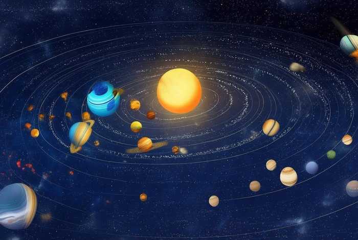 八大行星与太阳的关系 - 八大行星与太阳的关系视频讲解