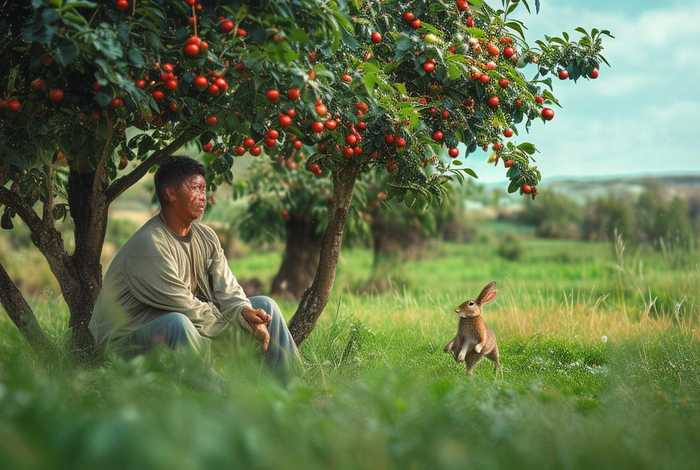 播放守株待兔的成语故事、守株待兔的故事 成语故事《守株待兔》