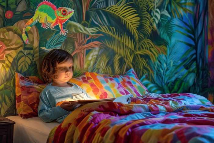 变色龙的故事睡前故事、变色龙的故事睡前故事免费听