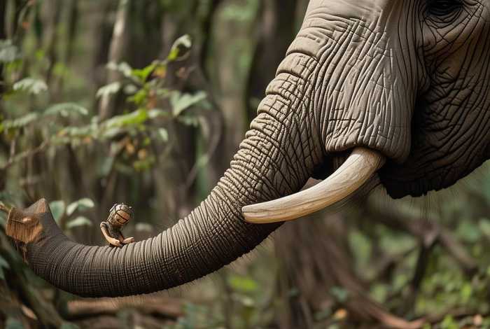 大象的鼻子故事，大象的鼻子故事简短
