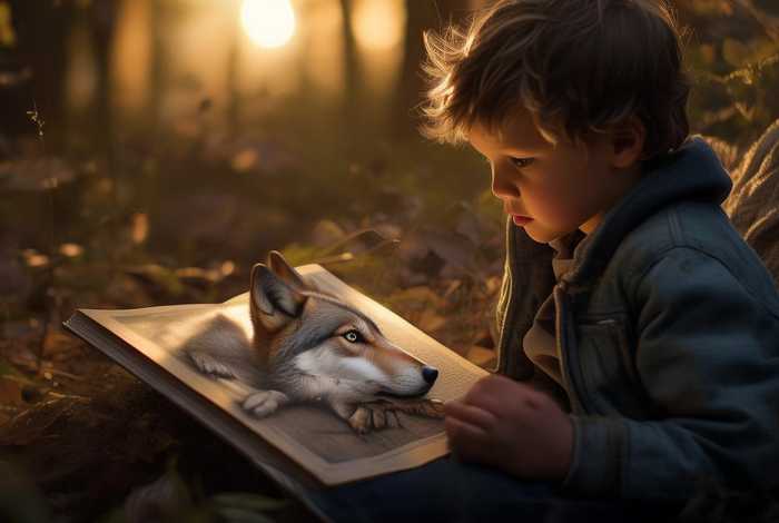 儿童野狼睡前故事 野狼的故事睡前故事