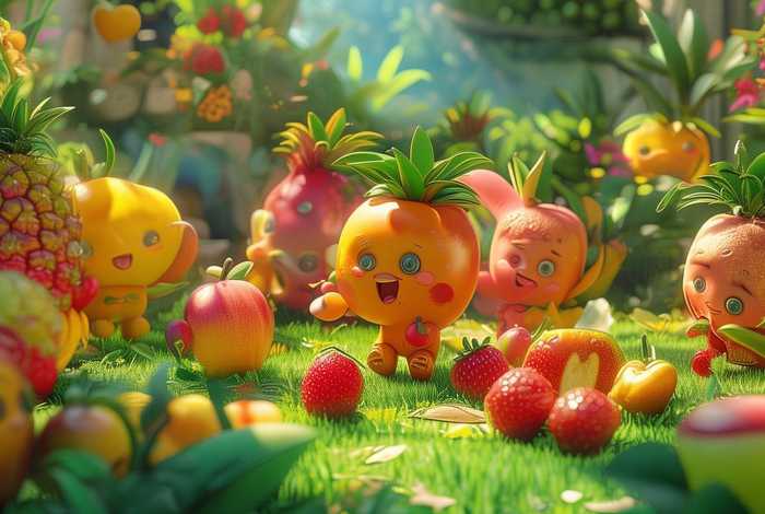宝宝水果故事；水果宝宝的故事