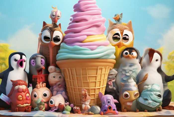 冰淇淋是谁吃的绘本内容；冰淇淋是谁吃的 绘本