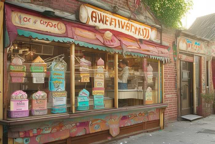 冰激凌店的故事；冰激凌店故事书