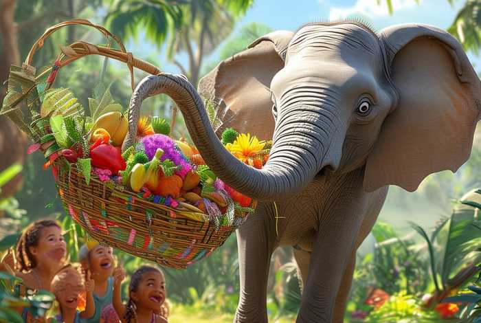 大象的鼻子 故事；大象的鼻子 故事视频