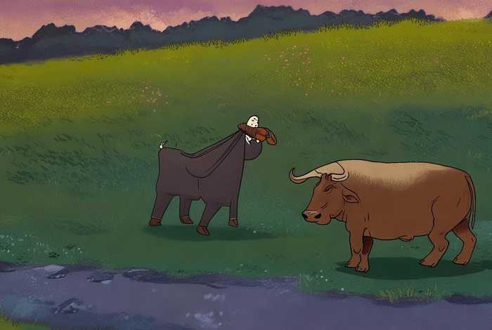 对牛弹琴的故事完整版(对牛弹琴的故事和寓意) 对牛弹琴的故事完整版(对牛弹琴的故事和寓意)