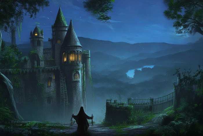 城堡讲故事、讲城堡的故事